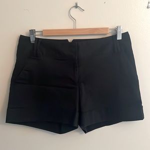 EXPRESS Black Chino Shorts